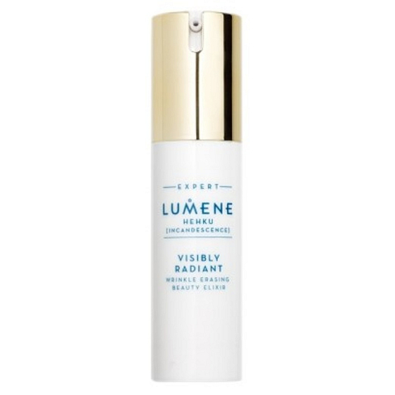 Lumene Visibly Radiant Wrinkle Erasing Beauty Elixir visibly brightening and wrinkling smoothing beautifying elixir 30 ml