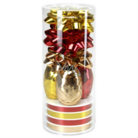 Ditipo Gift wrapping set red-gold-yellow 2811902
