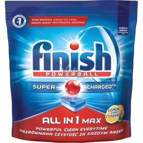 Finish All in 1 Max Lemon dishwasher tablets 60 pieces