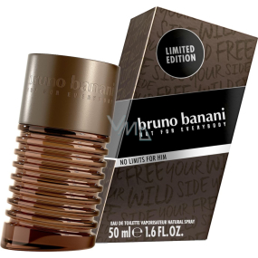 Bruno Banani No Limits Eau de Toilette for Men 50 ml