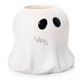 Yankee Candle Halloween Glowing Ghost ceramic candle holder for tea candle small 12 x 12 cm