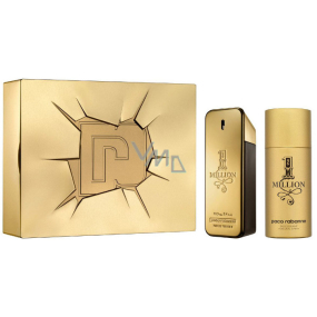 Paco Rabanne 1 Million eau de toilette for men 100 ml + deodorant spray 150 ml, gift set