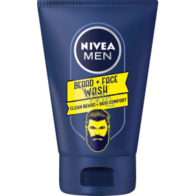 Nivea Men Beard + Face washing gel for face and beard 100 ml