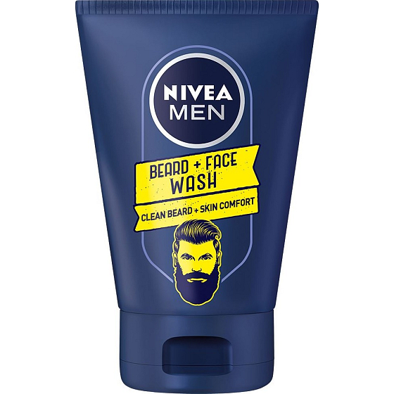 Nivea Men Beard + Face washing gel for face and beard 100 ml