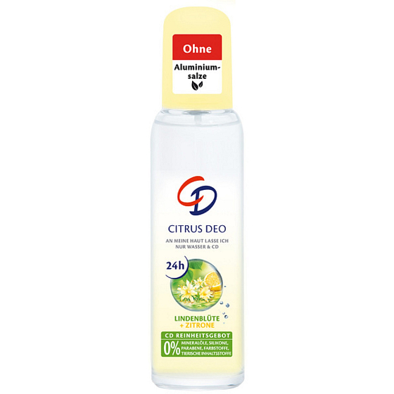 CD Citrus and lime blossom body deodorant glass for women 75 ml