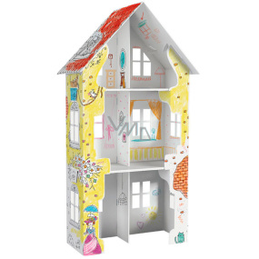 Monumi House XXL ul. Fiolkowa jigsaw puzzle for children 5+ size 40.5 x 21 x 70.5 cm