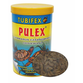 Tubifex Pulex Gamarus complete natural food for aquatic turtles and aquarium fish 100 ml