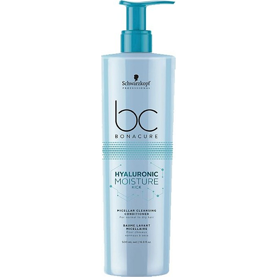 Schwarzkopf Professional BC Bonacure Hyaluronic Moisture Kick micellar cleansing conditioner for dry hair 500 ml