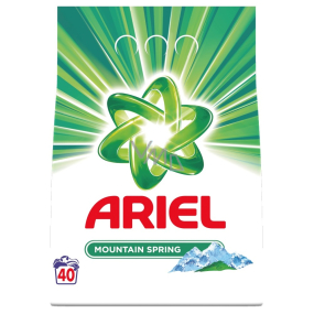 Ariel Mountain Spring washing powder for clean and fragrant laundry without stains 40 doses of 3 kg