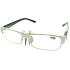 Berkeley Reading Glasses +2.0 Plastic White Black Temples 1 Piece MC2062