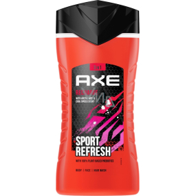 Ax Recharge 3 in 1 shower gel for men 250 ml