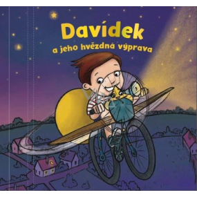 Albi Name book Davídek and his star set 15 x 15 cm 26 pages