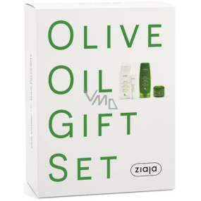 Ziaja Oliva face cream 50 ml + eye cream 15 ml + hand and nail cream 80 ml, cosmetic set