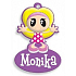 Albi Zipper for jacket, keys, pencil case Monika 1 piece