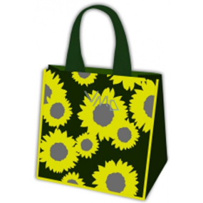 Small cloth shopping bag Sunflower 32 x 28 x 22 cm