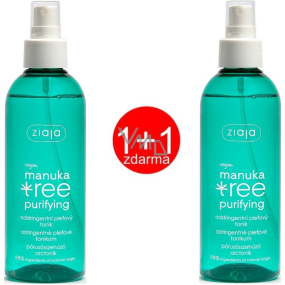 Ziaja Manuka Tree Purifying Astringent Toner 2 x 200 ml, duopack