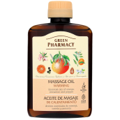 Green Pharmacy Warm massage oil with cinnamon and pepper 200 ml