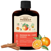 Green Pharmacy Warm massage oil with cinnamon and pepper 200 ml
