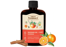 Green Pharmacy Warm massage oil with cinnamon and pepper 200 ml
