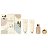 Grace Cole Vanilla bath foam 50 ml + hand and nail cream 50 ml + body cream 50 ml + bubble bath 25 g + tin box, cosmetic set for women