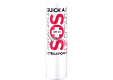 Quiz Cosmetics SOS Repair SPF15 regenerating lip balm with argan and olive oil 4 g