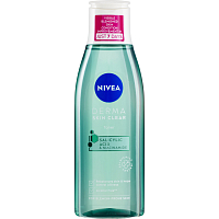 Nivea Derma Skin Clear Cleansing Facial Water, 200 ml