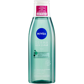 Nivea Derma Skin Clear Cleansing Facial Water, 200 ml