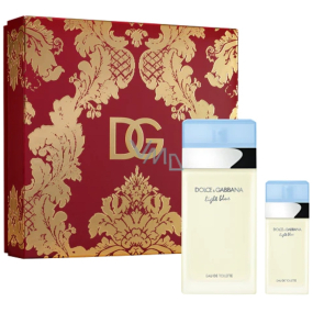 Dolce & Gabbana Light Blue Eau de Toilette 50 ml + Body Cream 50 ml, gift set for women