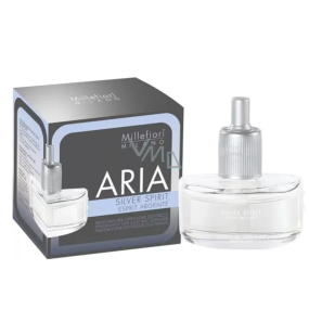 Millefiori Milano Aria Silver Spirit refill for electric diffuser scented 6-8 weeks 20 ml