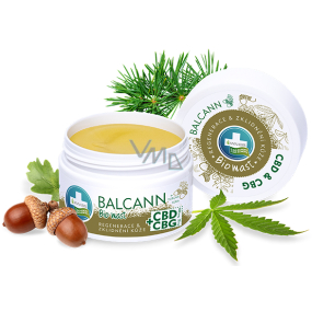 Annabis Balcann CBD + CBG strongest bio hemp ointment and oak bark for dry and irritated skin 50 ml