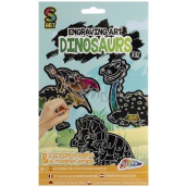 S ART Scratch off magnets Dino 10 pieces, age 3+