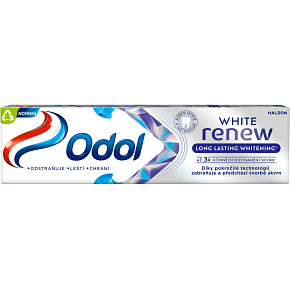 Odol White Renew Long Lasting Whitening Toothpaste with Fluoride 75ml