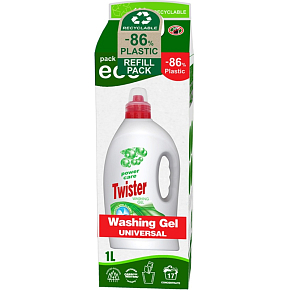 Twister universal laundry gel 17 doses, 1 L