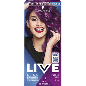 Schwarzkopf Live Ultra Brights Hair Color Rebel Violet 094