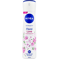 Nivea Floral Love Antiperspirant Spray, 150 ml