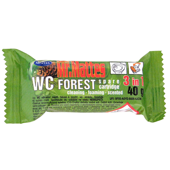 Mr. Mattes 3in1 Forest Toilet Hanger Refill 40 g