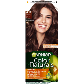 Garnier Color Naturals Creme Hair Color, shade dark icy mahogany 4.15