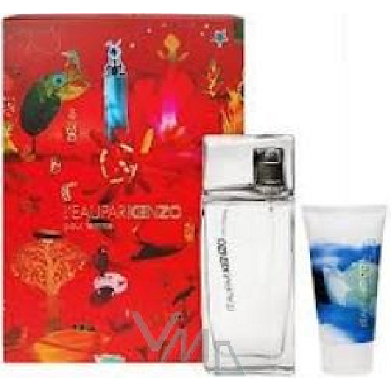 Kenzo L eau Par Femme EdT 30 ml Eau de Toilette + 50 ml Shower Gel for Women Cosmetic Set