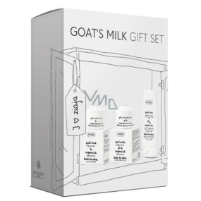 Ziaja Goat's milk day cream 50 ml + night cream 50 ml + hand cream 80 ml, cosmetic set