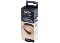 Delia Cosmetics Henna Tint eyebrow coloring gel 1.0 black 1 piece