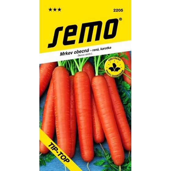 Semo Carrot Common Early, Nantes 3 Tip-Top 1.5 g