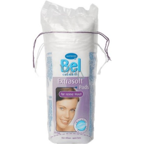 Bel Extrasoft cosmetic make-up remover tampons round 35 pieces