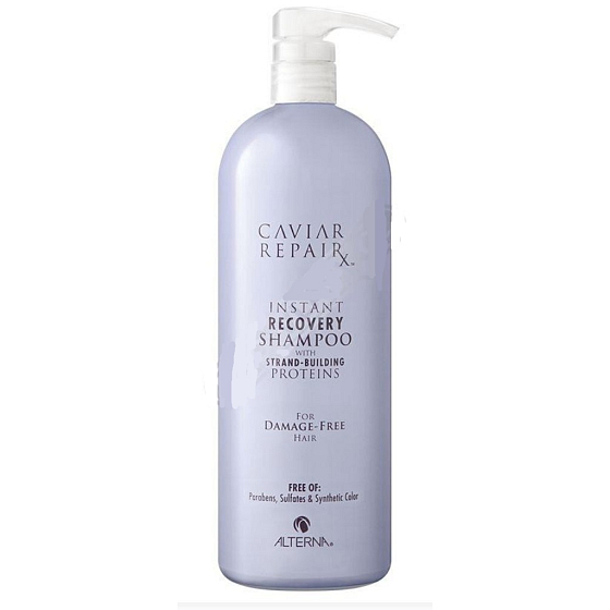 Alterna Caviar RepaiRx Instant Recovery shampoo for damaged hair for immediate regeneration 1000 ml Maxi