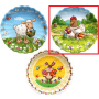 Ditipo Paper plate Easter Chicken 22 cm
