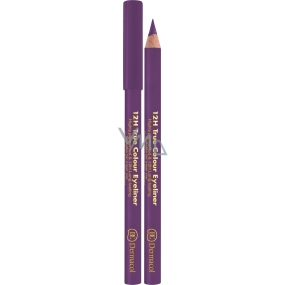 Dermacol 12h True Color Eyeliner wooden eyeliner 03 Purple 2 g