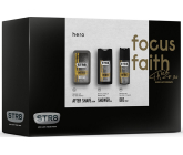 Str8 Hero aftershave 50 ml + deodorant spray 150 ml + shower gel 250 ml, cosmetic set