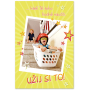 Ditipo Musical Birthday Card Celebrating Voxel/Pokáč Back in Time 224 x 157 mm