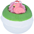 Bomb Cosmetics Christmas Flamingo - Flamingo Ho Ho Sparkling ballistic bath 160 g