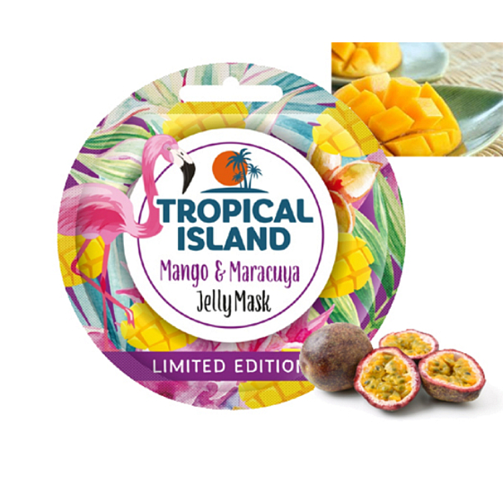 Marion Tropical Island Mango & Maracuya gelatin face mask 10 g