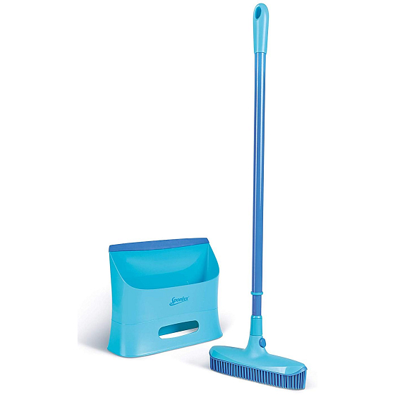 Spontex Catch & Clean cleaning set broom with shovel